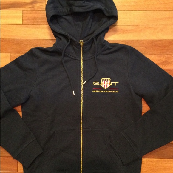 PRICE DROP! Navy Zip-Up Hoodie NWOT - Picture 13 of 16